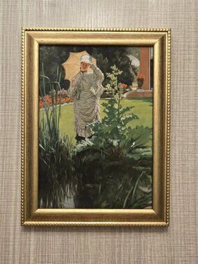 James Tissot "Spring Morning" Art Reproduction Print